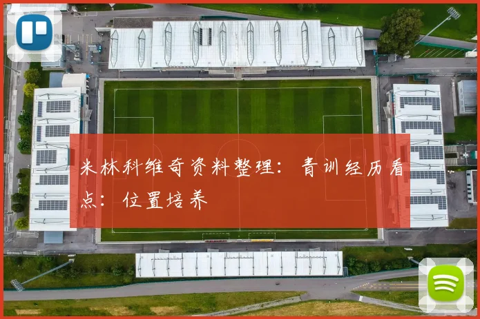 米林科维奇资料整理：青训经历看点：位置培养